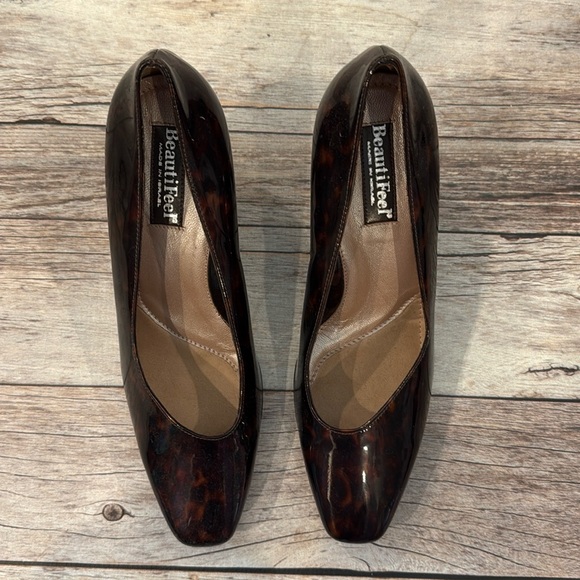 Beautifeel Patent Leather Tortoise Heels - Picture 4 of 4